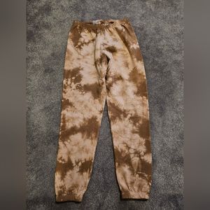 NWT LACAUSA tie dye jogger sweatpants